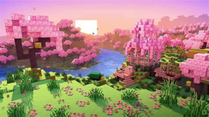 10 Best Minecraft Bedrock Seeds for 1.20 Minecraft-Cherry-Grove-Oasis