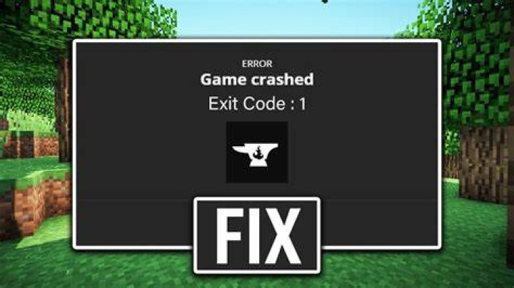 Minecraft Exit Code 1 Error Message