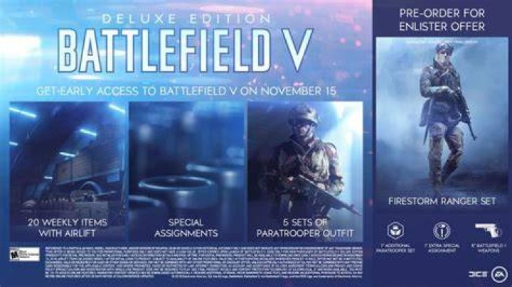 missing battlefield 5 pre-order items