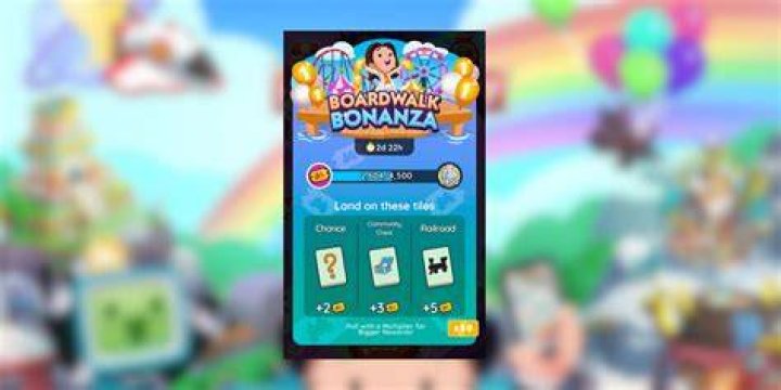 Monopoly Go Boardwalk Bonanza Milestones Rewards List April 22 2024