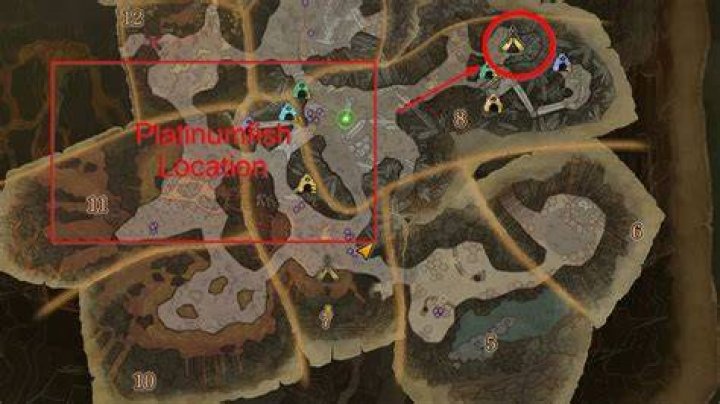 Monster Hunter World Platinumfish locations map