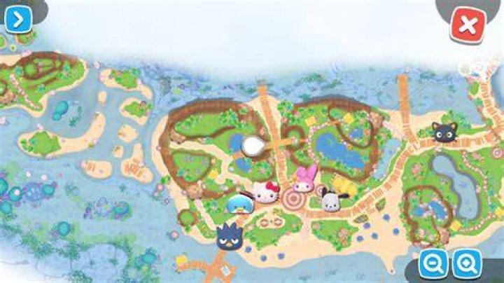 Hello Kitty Island Adventure My Melody Crate Locations: Small Gift Big Smile Quest Guide My-Melody-Crate-Two-on-Map