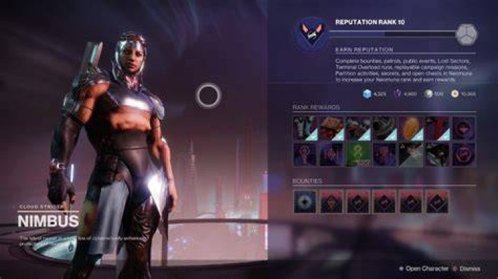 How to Complete the Unfinished Business Quest in Destiny 2 Lightfall Nimbus-Vendor-Destiny-2