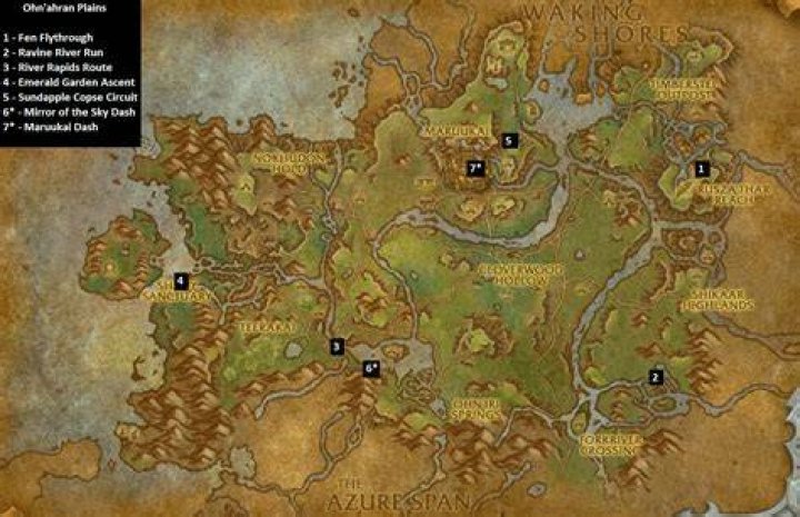 All Rumble Coin and Rumble Foil Locations in World of Warcraft: Dragonflight Ohnahran-Plains-Foil-Map-WoW