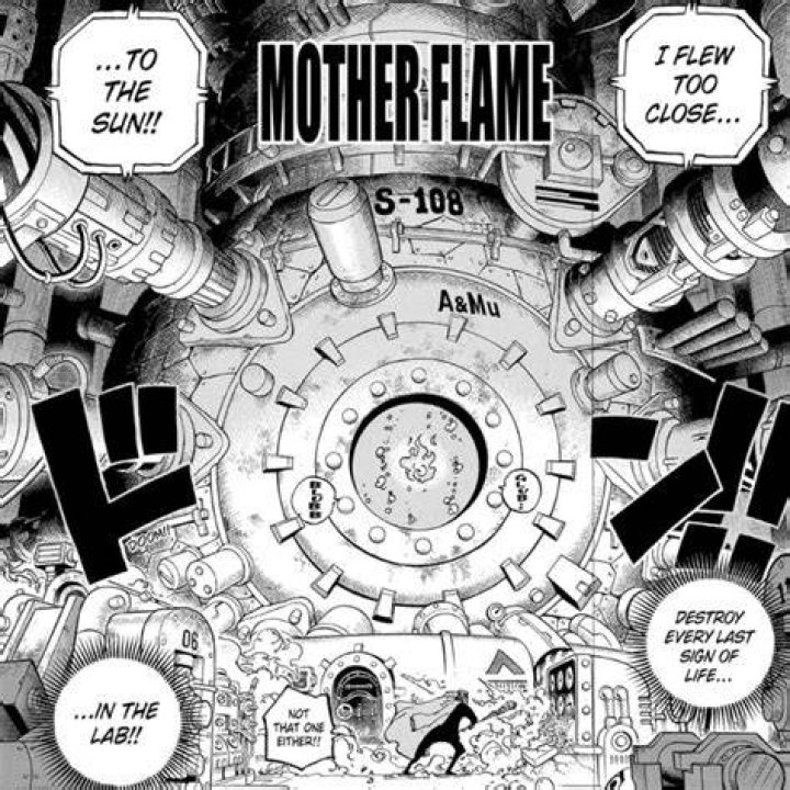 One Piece Chapter 1089 Leaks Suggest a Disappointing Follow Up to Marines Arriving at Egghead Island One-Piece-Mother-Flame