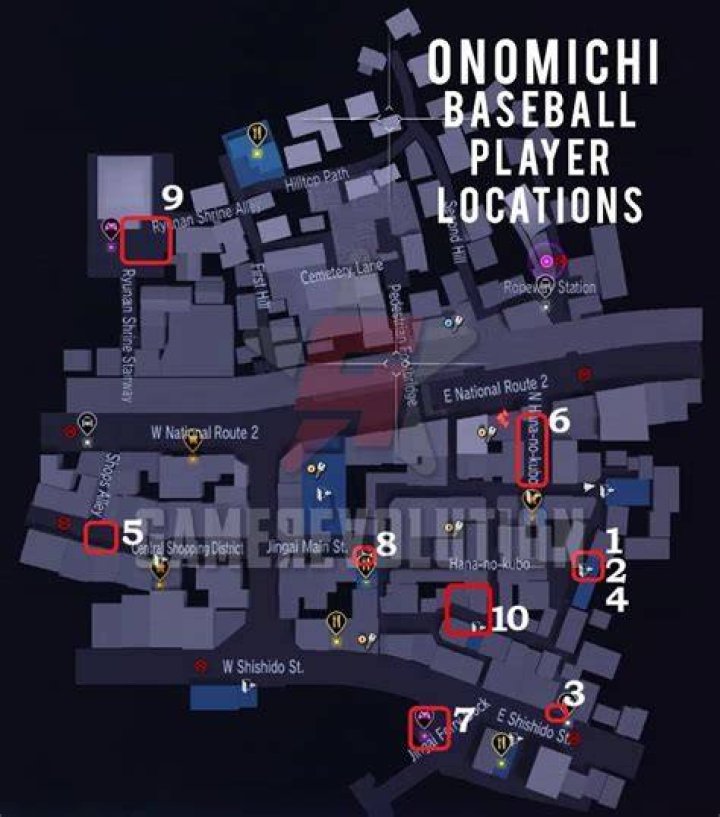 Onomichi-Baseball-Player-Locations-Map