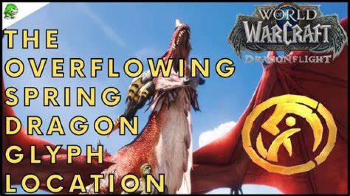 All Dragon Glyph Locations in World of Warcraft: Dragonflight Overflowing-Spring-Dragon-Glyph