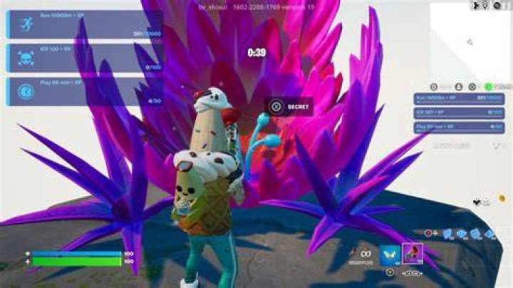 Fortnite OG AFK XP Glitch (PC & Console) Plant-secret-Fortnite