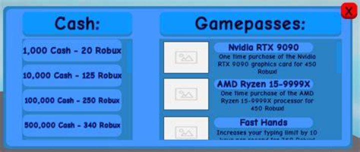 Roblox microtransactions