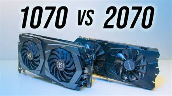 RTX 2070 vs 1070
