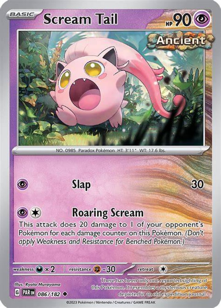 30 Best Pink Pokemon of All Time Scream-Tail-Pokemon