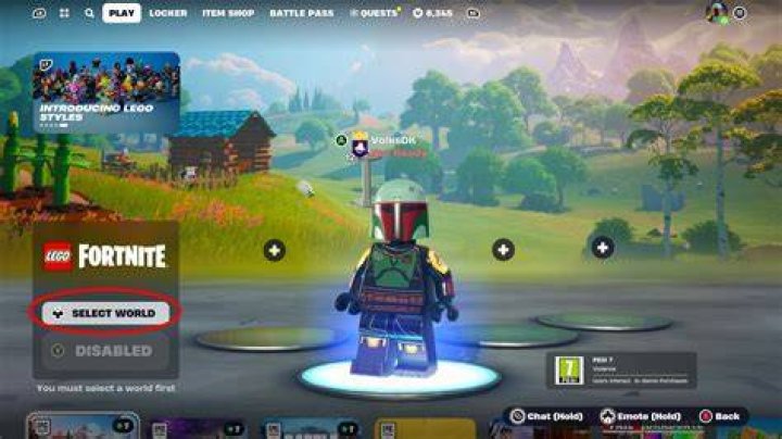 How to Create and Play in a Sandbox World in LEGO Fortnite Select-World-LEGO-Fortnite
