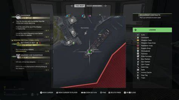 DMZ Eavesdrop Mission Guide | Ashika Town Center Dead Drop Location Shadow-Campany-Ship-location-Ashika-Island