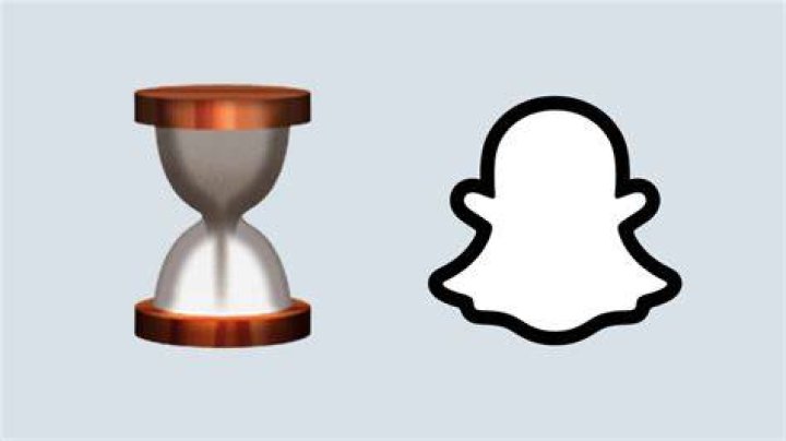 snapchat what does hourglass mean emoji streak