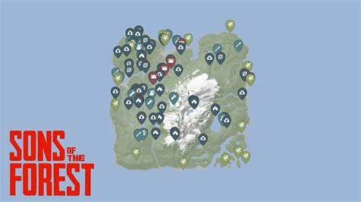 How to Get a Golf Cart in Sons of the Forest Sons-of-the-Forest-Map-Marked