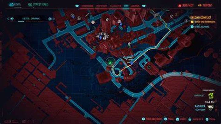 All 15 Relic Point Locations in Cyberpunk 2077 South-West-Building-Relic-Point