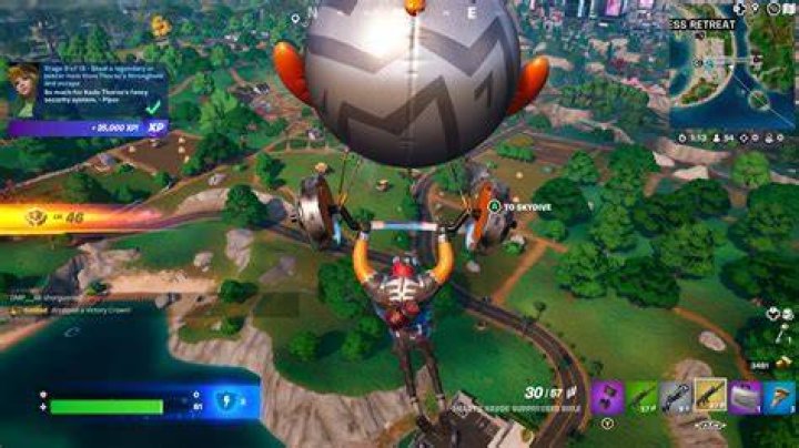 Easiest Way to Steal a Legendary Item from Thorne's Stronghold and Escape in Fortnite Stage-9-Piper-Quest-Completion-Fortnite