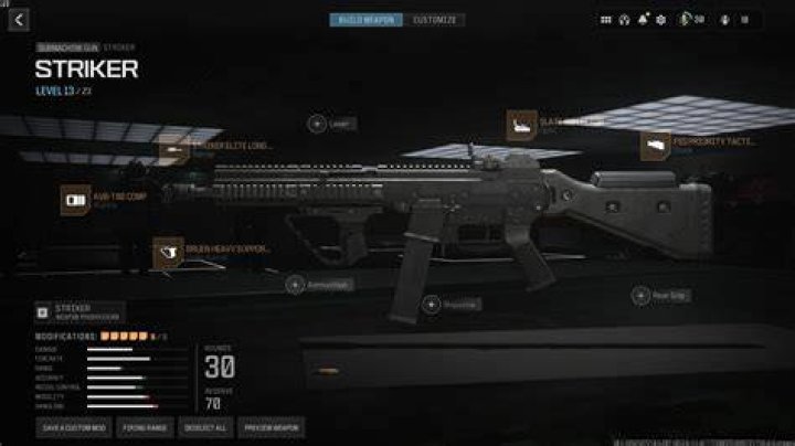 MW3 SMG Tier List: Best Submachine Guns in Modern Warfare 3 Ranked Striker-9-MW3