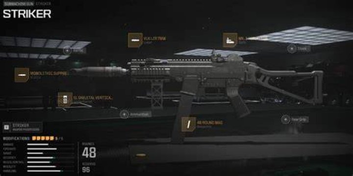 MW3 SMG Tier List: Best Submachine Guns in Modern Warfare 3 Ranked Striker-SMG-Modern-Warfare-3