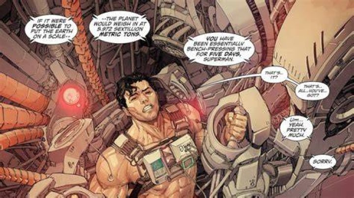 How Much Can Superman Lift? Superman-Can-Lift-5.972-Sextillion-Tons
