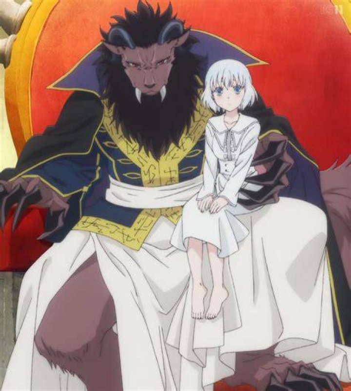 10 Best Anime Like My Happy Marriage The-King-and-Sariphi-sitting-on-his-throne