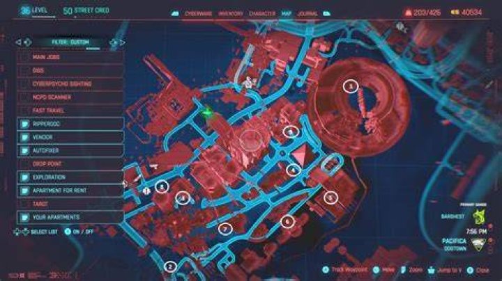 All 15 Relic Point Locations in Cyberpunk 2077 Tunnel-Relic-Point-on-map-Cyberpunk-2077