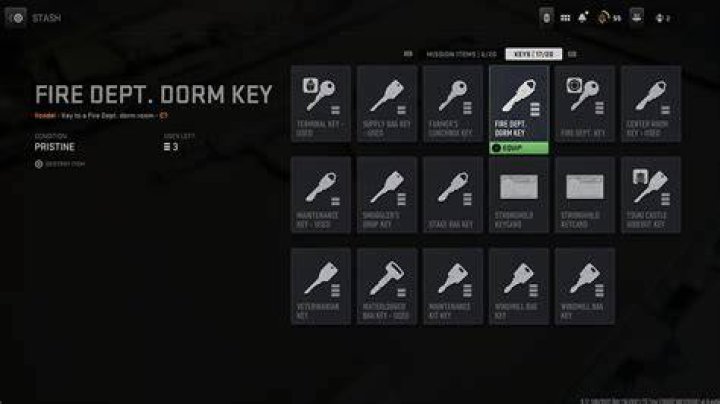 Warzone DMZ Fire Dept. Dorm Key Location: Where to Find and Use Warzone-DMZ-Fire-Dept.-Dorm-Key-Location-map-1