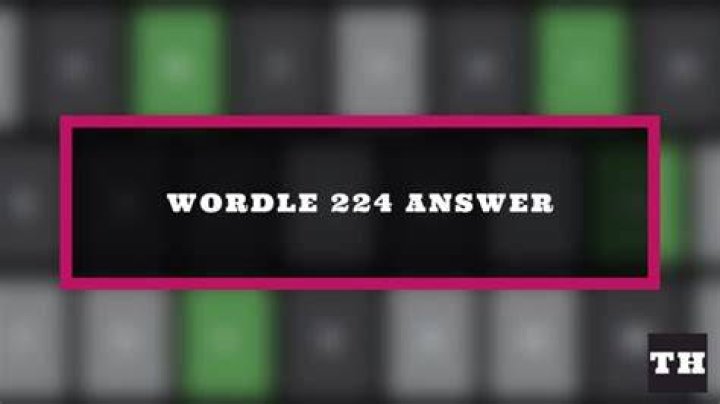 Wordle Answer 224